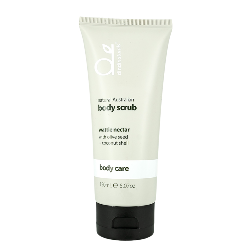 body scrub wattle nectar 150ml (rrp$36)