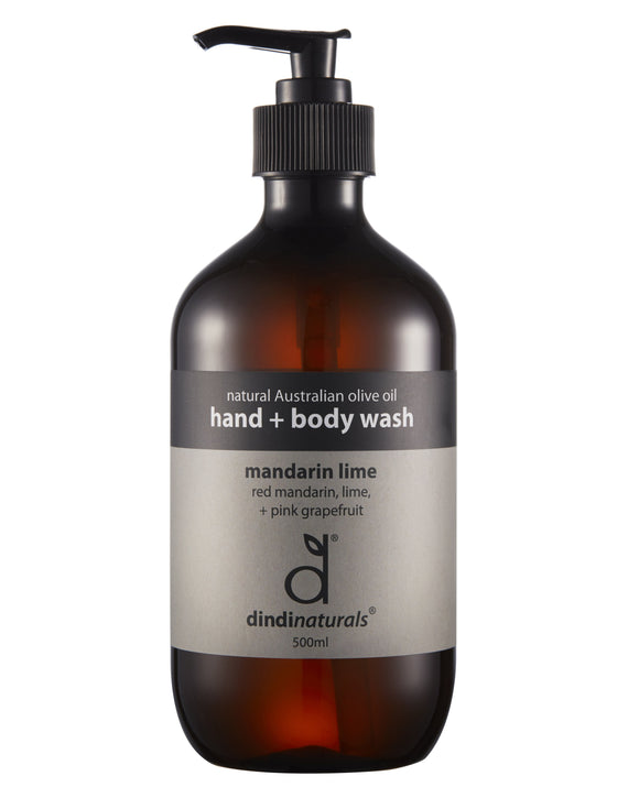 hand + body wash mandarin lime 500ml #5518 (rrp $32) x 3pk