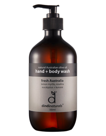 hand + body wash fresh australia  4 litre #5412
