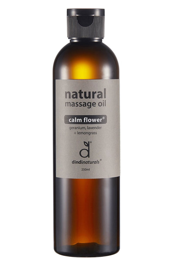 massage oil calm flower 250ml #3300 (rrp$24)